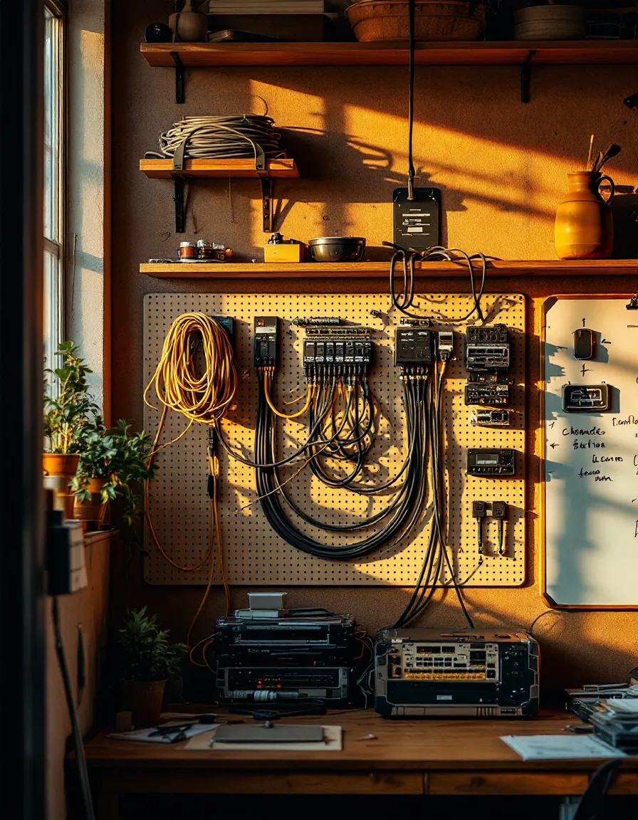 Halstead Yard engineer at a tidy desk in warm San Francisco light